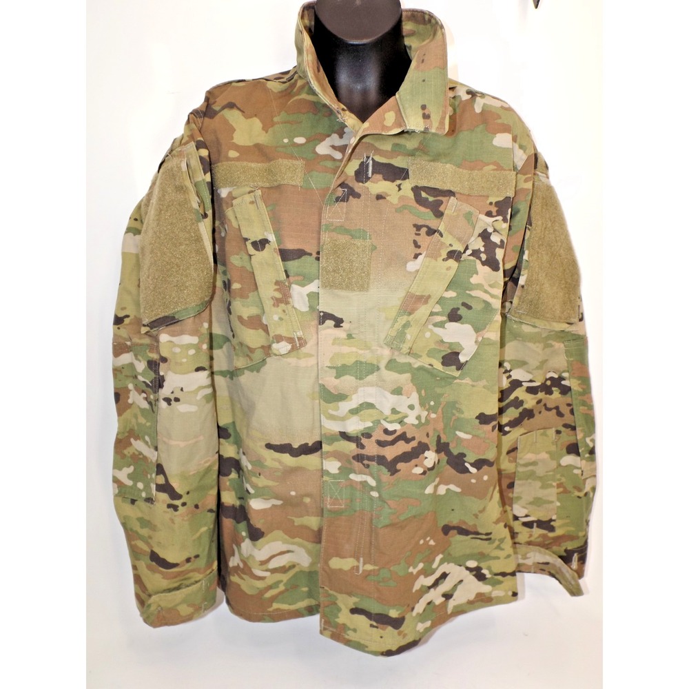 US Army Combat Uniform Coat Protected Camo Top - Unisex size: X-Small - Regular